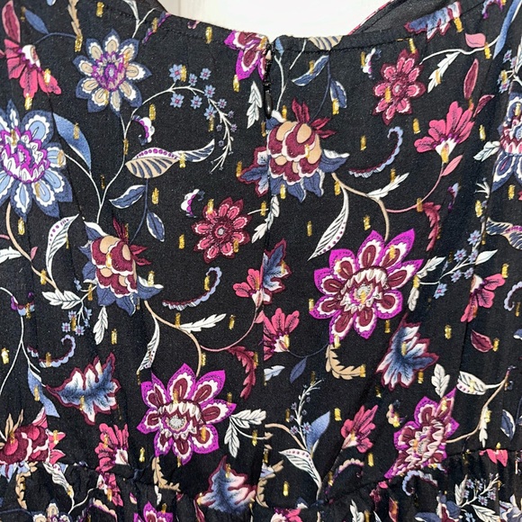 Lane Bryant Midi Floral Dress Size 24 - Picture 6 of 12